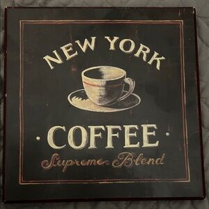 New York Coffee Wall Art